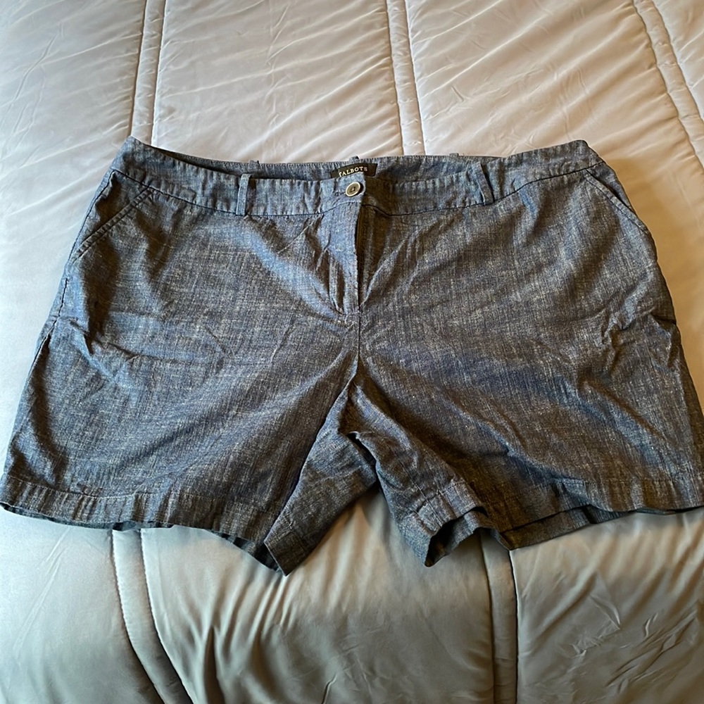 Talbots Chambray Shorts